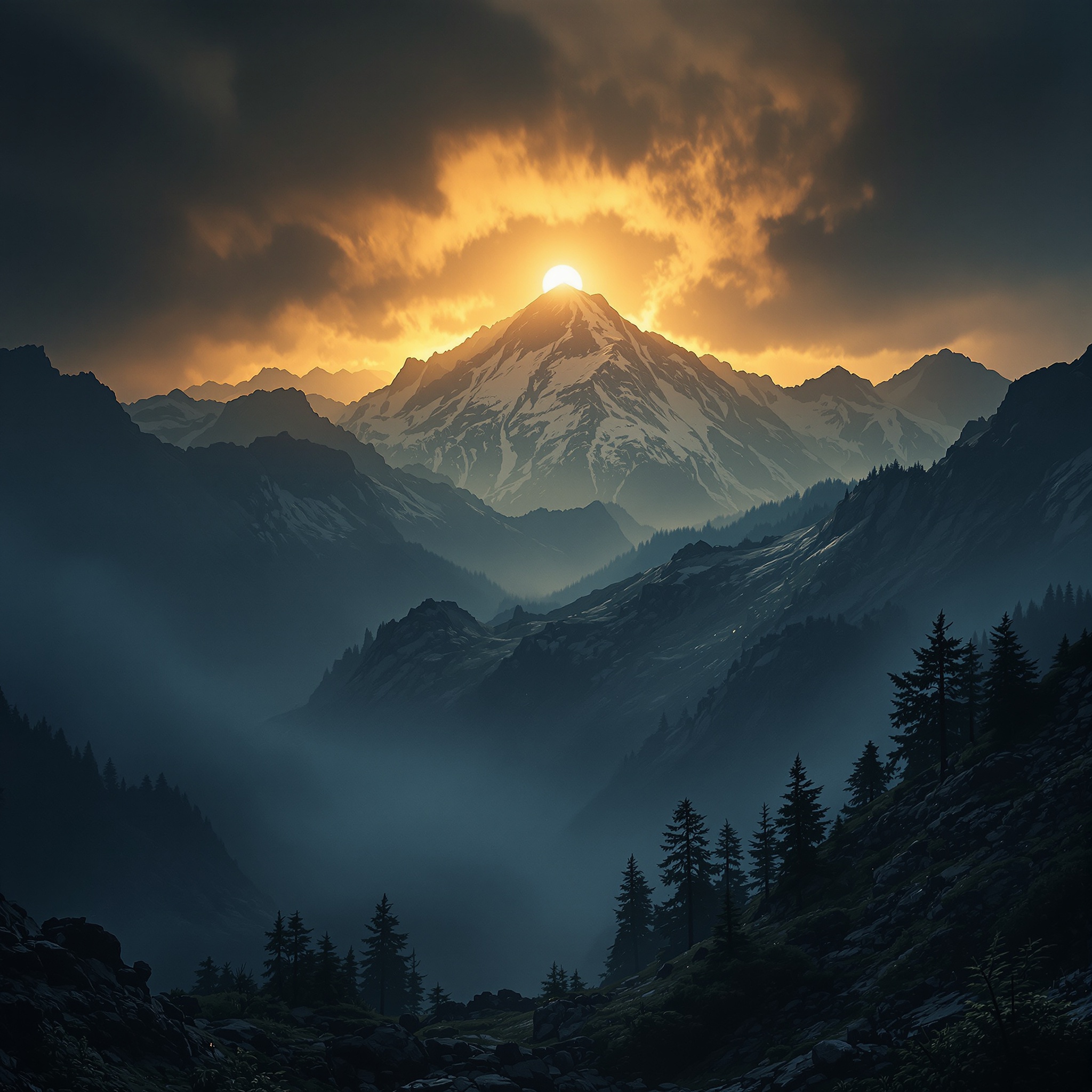 A Strange Light on the Mountain cover art
