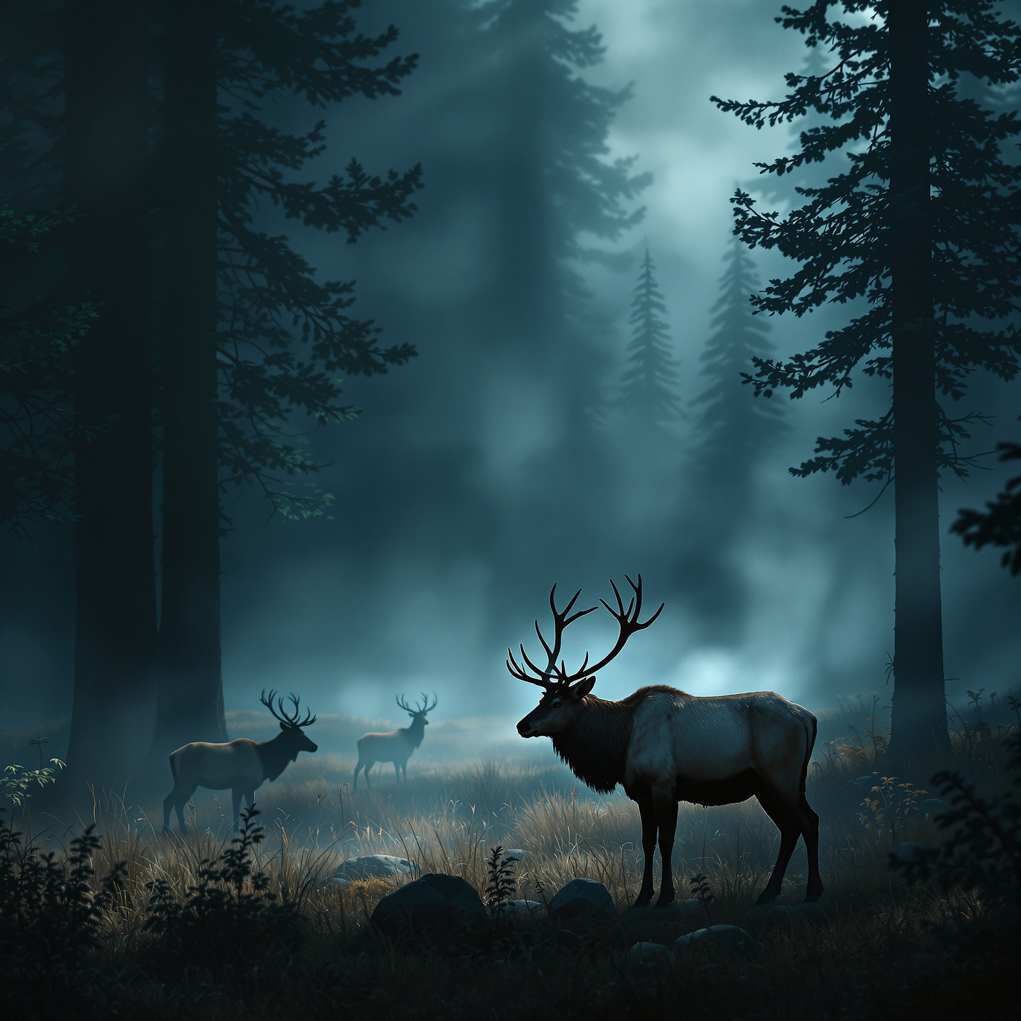 Elk at Timberline cover art
