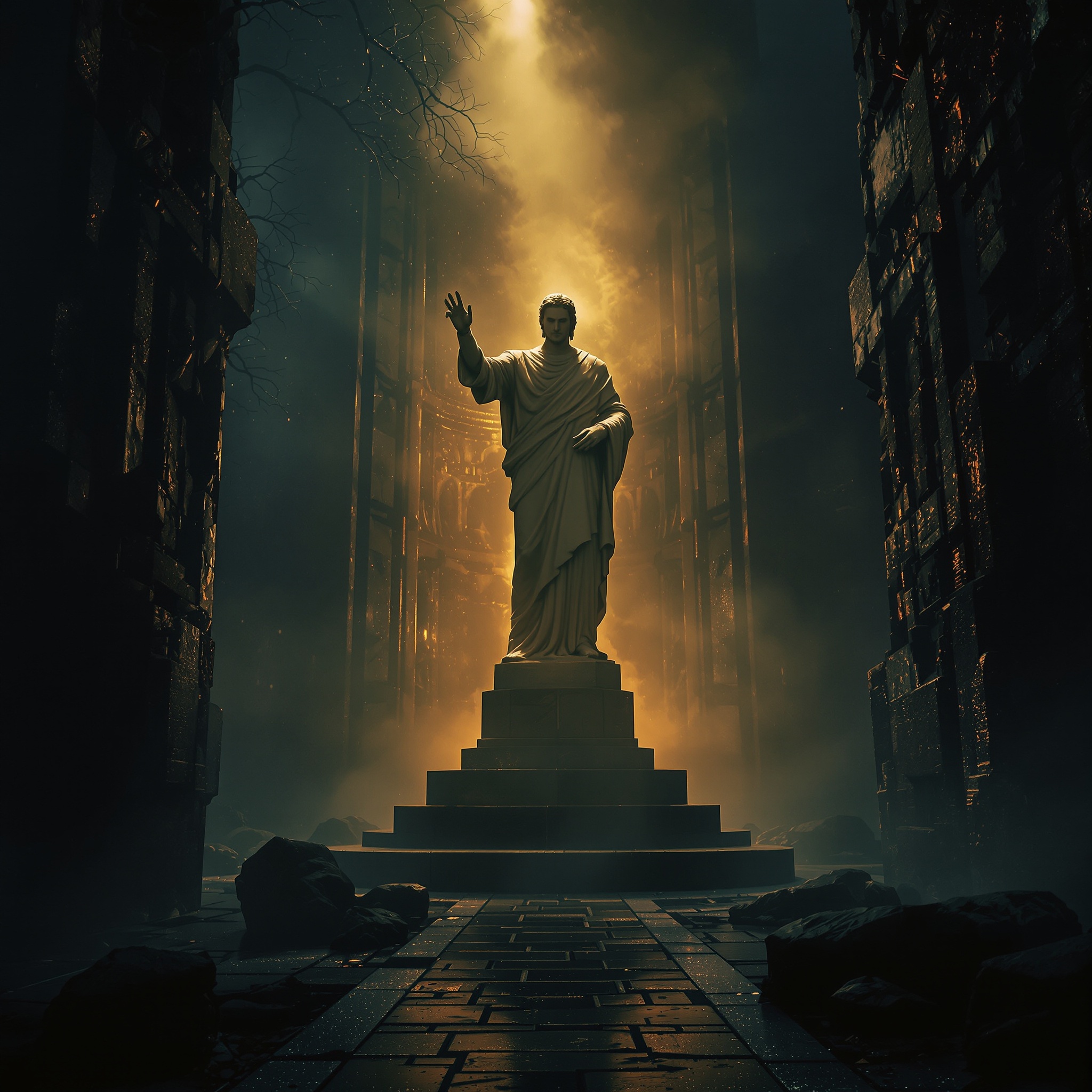 The Dream and the Statue cover art