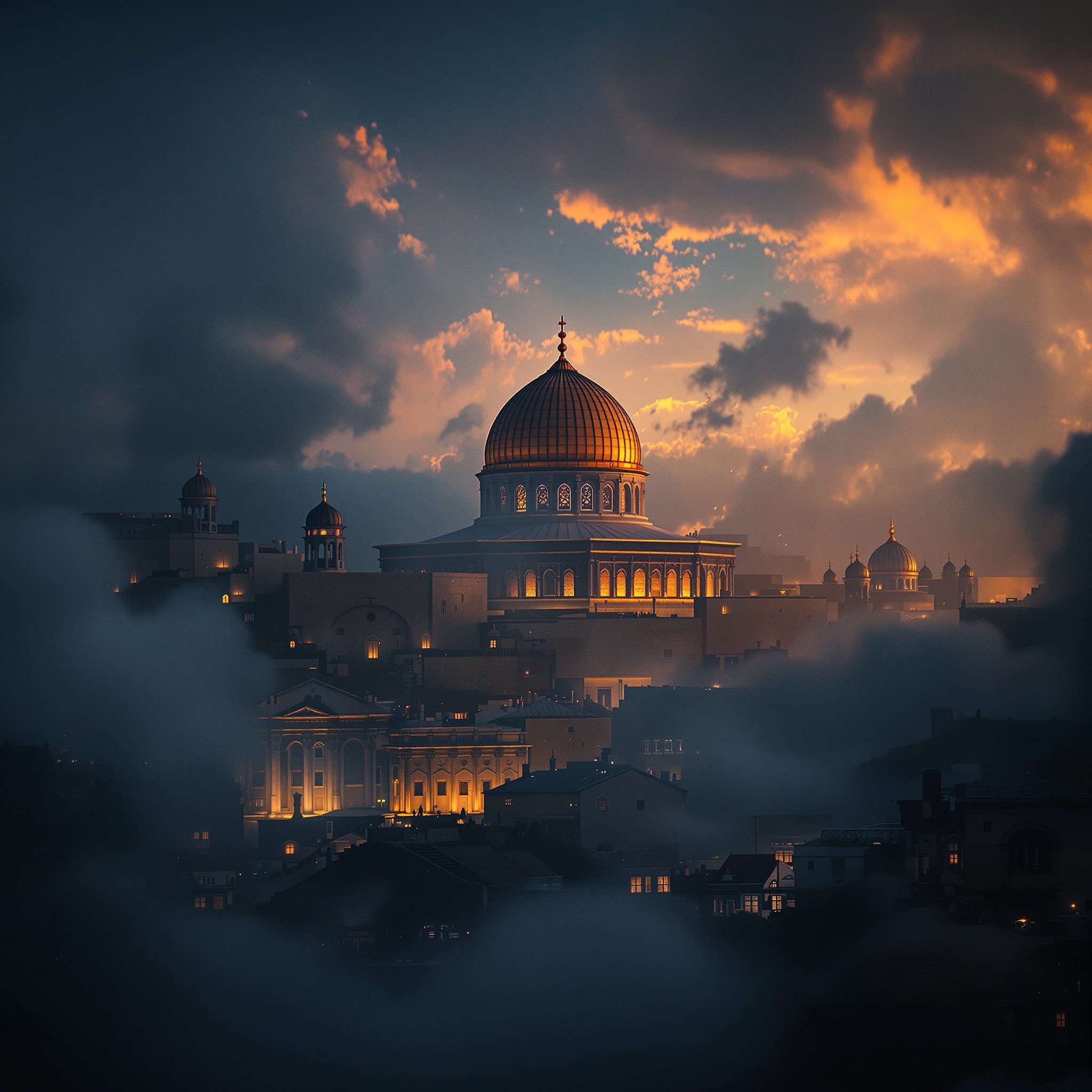 O Jerusalem, Jerusalem cover art
