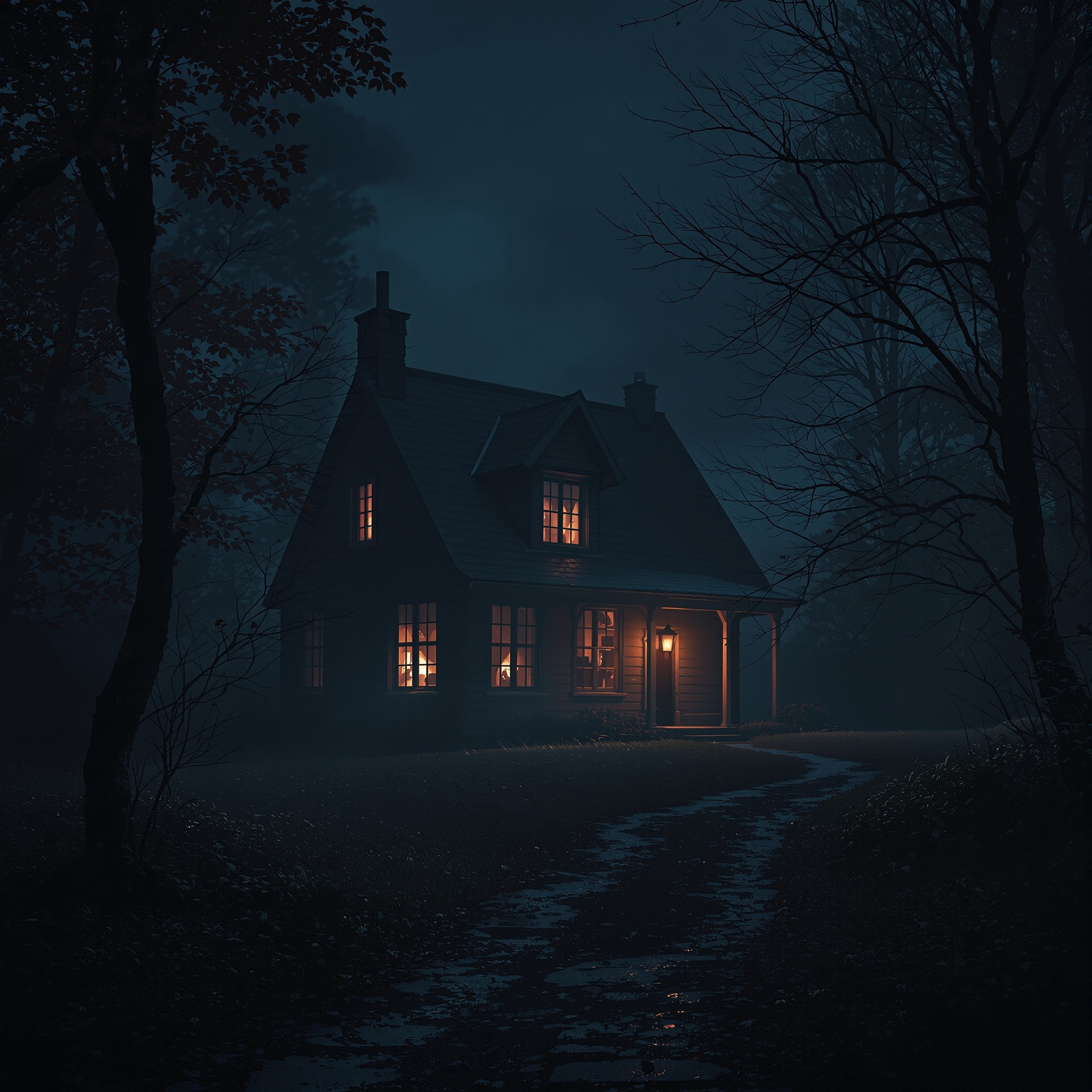 The House with the Light On cover art